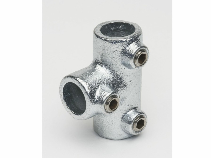 Structural Fittings & Pipe SteelTek Tees | Galvanized 3/8-In Single Socket Tee