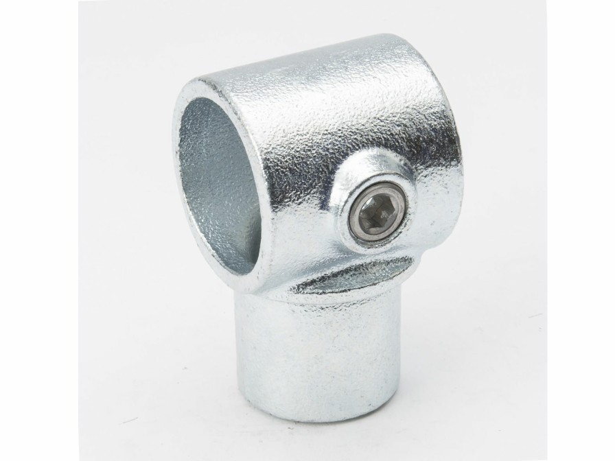 Structural Fittings & Pipe SteelTek Tees | Galvanized 1-1/4-In Single Socket Tee