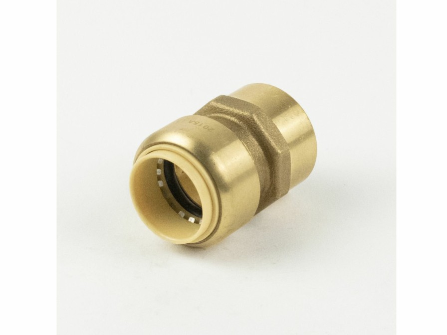 Valves, Fittings & Connectors ProLine Series Brass Push Fit | 1/2-In Pf X Fip Brass Push Fit Female Adapter