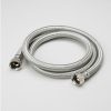 Valves, Fittings & Connectors ProLine Series Appliance Connectors | 3/4-In Fht X 3/4-In Fht X 48-In Braided Stainless Steel Washing Machine Connector