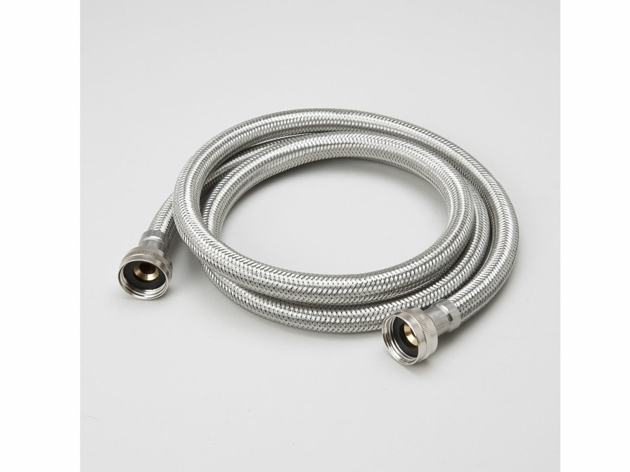 Valves, Fittings & Connectors ProLine Series Appliance Connectors | 3/4-In Fht X 3/4-In Fht X 48-In Braided Stainless Steel Washing Machine Connector