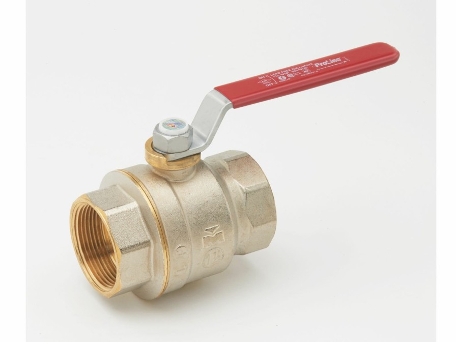 Valves, Fittings & Connectors ProLine Series Ball Valves | Brass 2-In Fip X 2-In Fip Ball Valve - Lead-Free