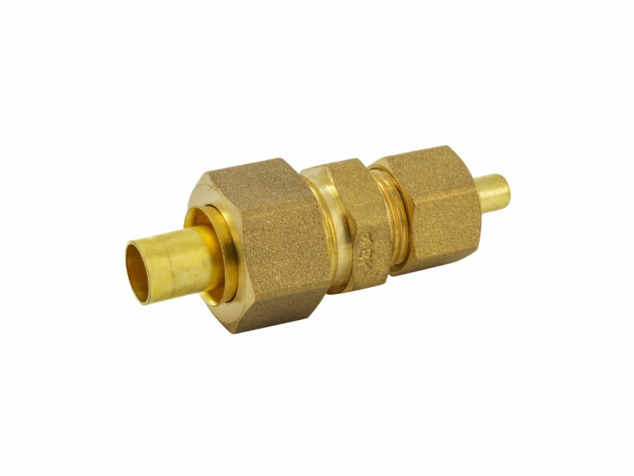 Valves, Fittings & Connectors ProLine Series Compression Fittings | Brass 1/2-In Comp X 3/8-In Comp Reducing Union