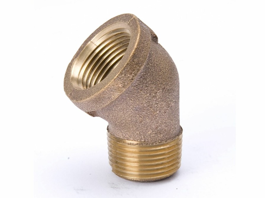 Piping Systems Southland Fittings | 1-In Fip X Mip Red Brass 45° Elbow