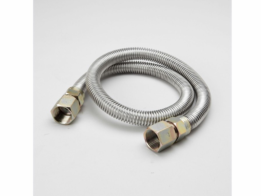 Valves, Fittings & Connectors ProLine Series Uncoated Flexible Gas Connectors | 48-In 1/2-In Id Csst Gas Connector - 3/4-In Fip X 3/4-In Fip