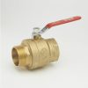 Valves, Fittings & Connectors ProLine Series Ball Valves | Brass 2-In Mip X 2-In Fip Ball Valve - Not For Potable Water