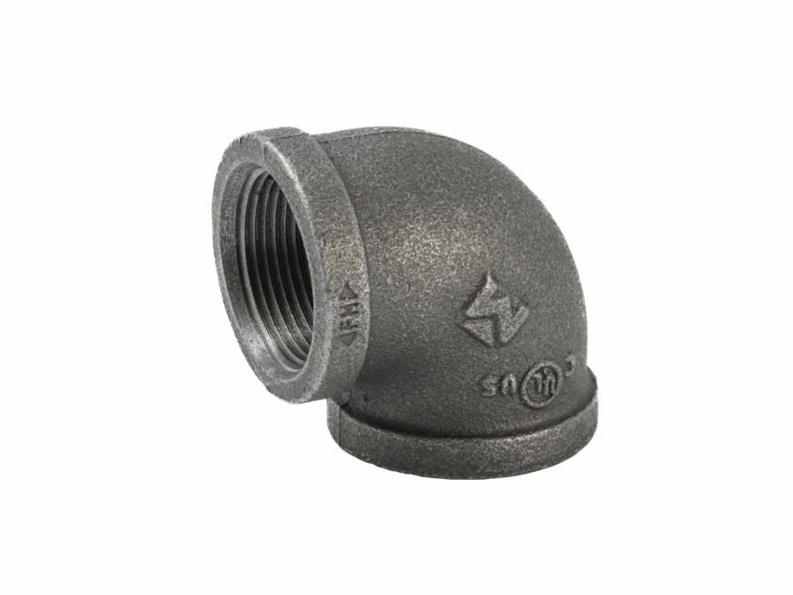 Piping Systems Southland Black Iron | 1-1/4-In Fip Black Iron 90-Degree Elbow - Bulk