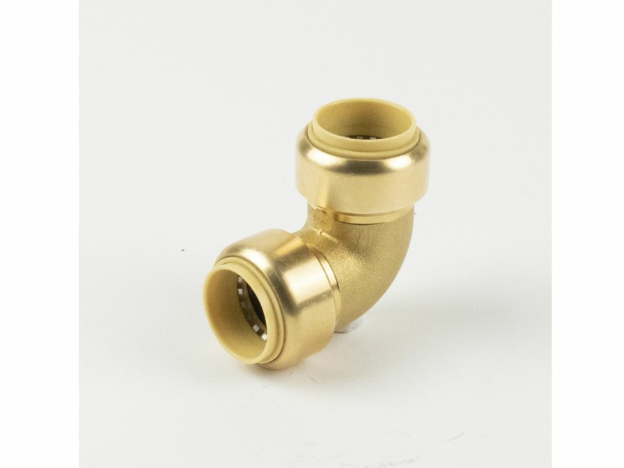 Valves, Fittings & Connectors ProLine Series Brass Push Fit | 1/2-In Pf Brass Push Fit 90 Elbow