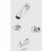 Bath & Kitchen Products B&K Tub & Shower | Two Metal Handle W/ Showerhead & Spout - Chrome