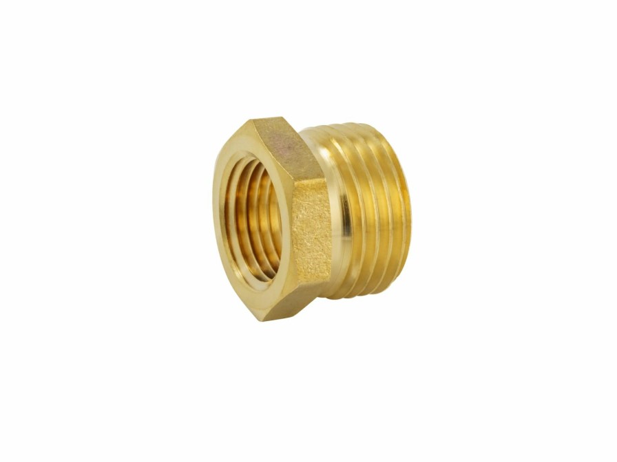 Valves, Fittings & Connectors ProLine Series Garden Hose Fittings | Brass 3/4-In Mht X 1/2-In Fip Adapter