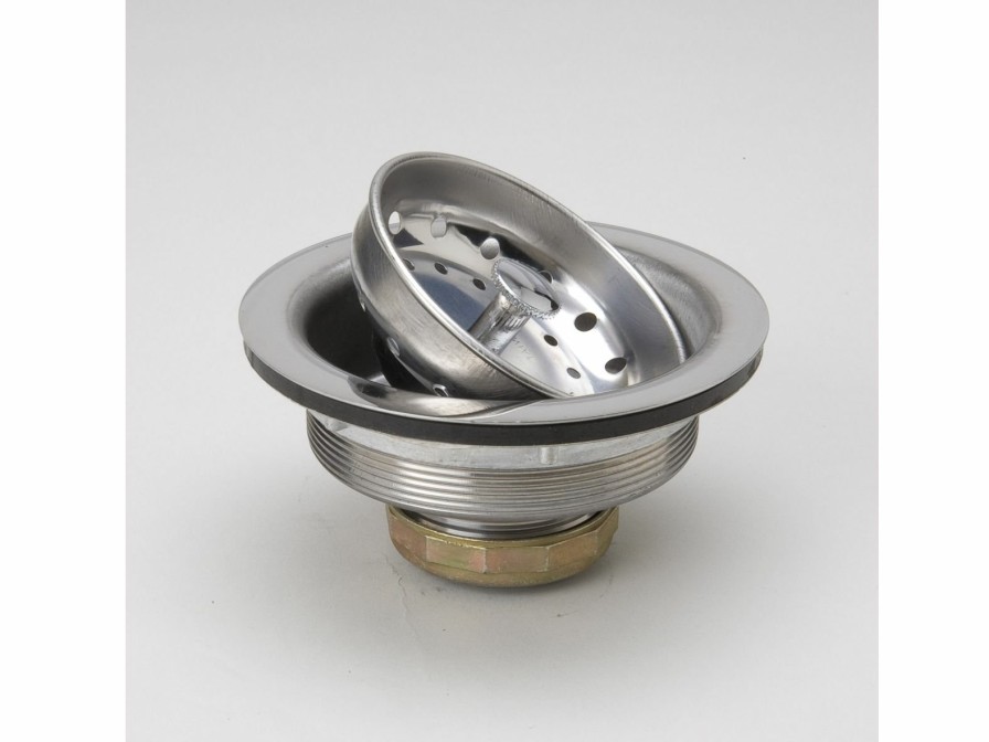 Bath & Kitchen Products B&K Drains & Strainers | Stainless Steel Sink Strainer 4-1/2-In Flange