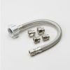 Valves, Fittings & Connectors ProLine Series Toilet Connectors | 3/8-In Comp X 7/8-In Bc X 12-In Braided Stainless Steel Universal Toilet Connector