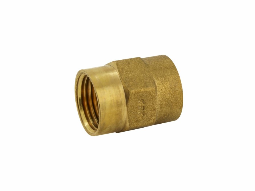 Valves, Fittings & Connectors ProLine Series Brass Fittings & Nipples | Brass 1/2-In Fip X 1/2-In Fip Coupling