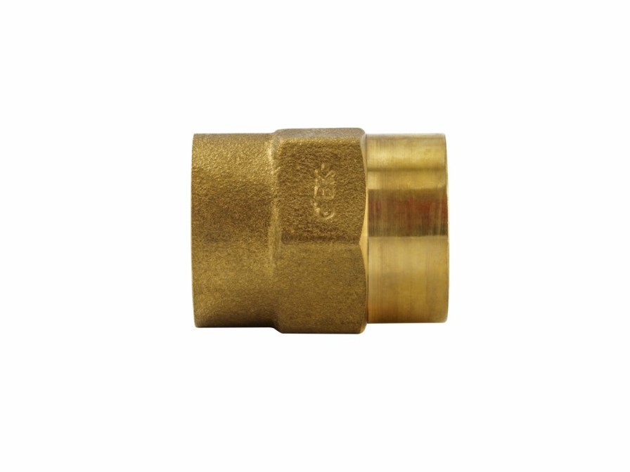 Valves, Fittings & Connectors ProLine Series Brass Fittings & Nipples | Brass 1/2-In Fip X 1/2-In Fip Coupling