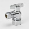 Valves, Fittings & Connectors ProLine Series Angle Stops | Chrome Plated Brass 5/8-In Comp X 1/4-In Comp Angle Stop