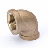 Piping Systems Southland Fittings | 1-1/2-In X 1-1/4-In Fip Red Brass 90° Reducing Elbow