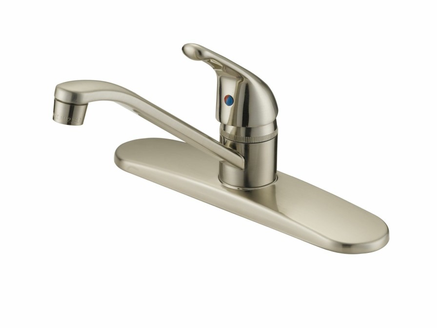 Bath & Kitchen Products B&K Kitchen | Single Metal Lever Handle Less Spray - Brushed Nickel