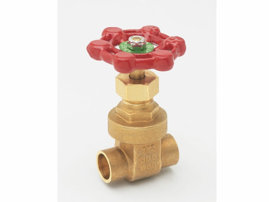 Valves, Fittings & Connectors ProLine Series Plumbing Valves | Brass 3/4-In Swt X 3/4-In Swt Heavy Duty Gate Valve - Lead-Free