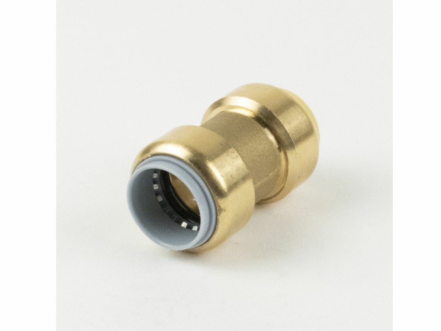 Valves, Fittings & Connectors ProLine Series Brass Push Fit | 1/2-In Pf X Pb Brass Push Fit Coupling