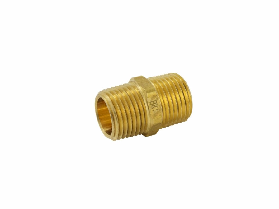 Valves, Fittings & Connectors ProLine Series Brass Fittings & Nipples | Brass 1/2-In Mip Hex Nipple