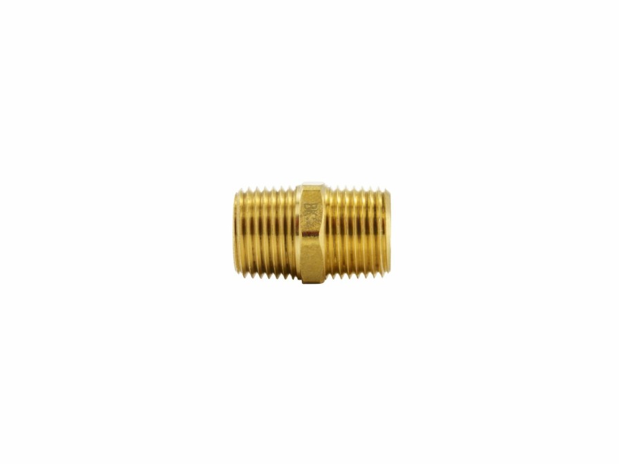 Valves, Fittings & Connectors ProLine Series Brass Fittings & Nipples | Brass 1/2-In Mip Hex Nipple