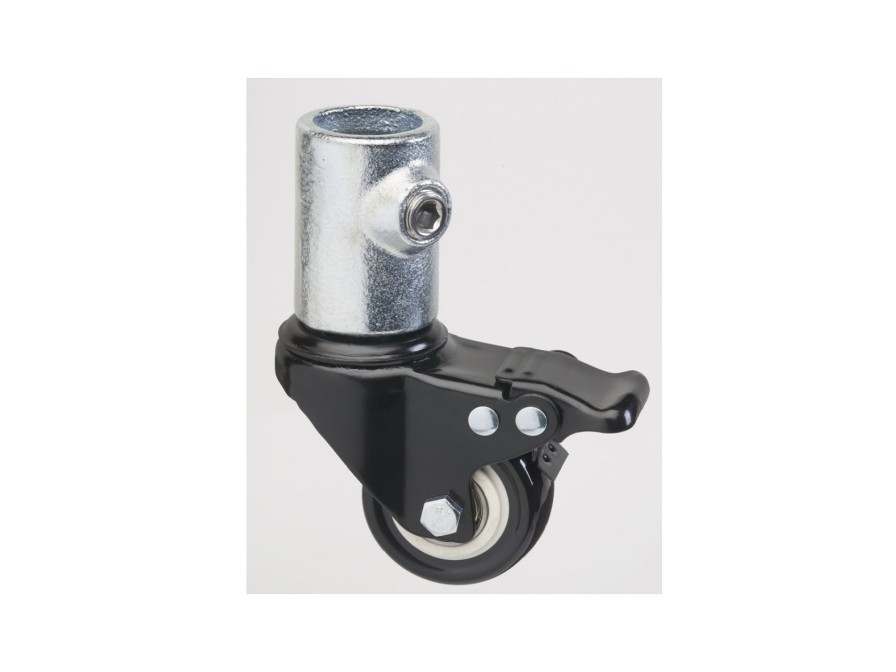 Structural Fittings & Pipe SteelTek Casters | 1-In Swivel Coupling Mounted Caster