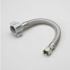 Valves, Fittings & Connectors ProLine Series Toilet Connectors | 3/8-In Comp X 7/8-In Bc X 12-In Braided Stainless Steel Toilet Supply Line