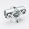 Structural Fittings & Pipe SteelTek Crosses | Galvanized 1-1/4-In Cross