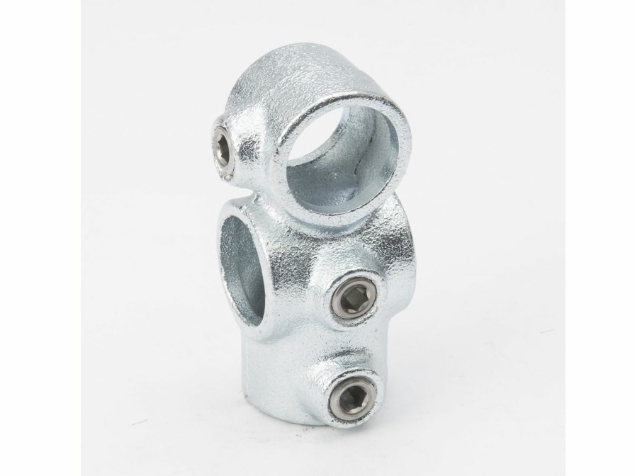 Structural Fittings & Pipe SteelTek Static Sockets | Galvanized 3/4-In Combo Tee