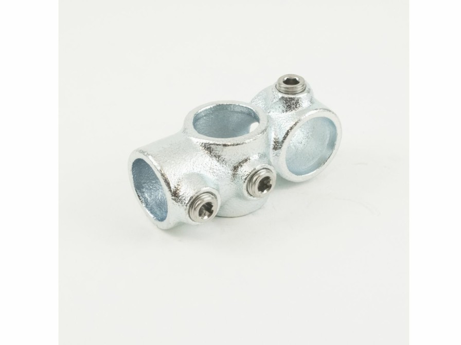 Structural Fittings & Pipe SteelTek Static Sockets | Galvanized 3/4-In Combo Tee