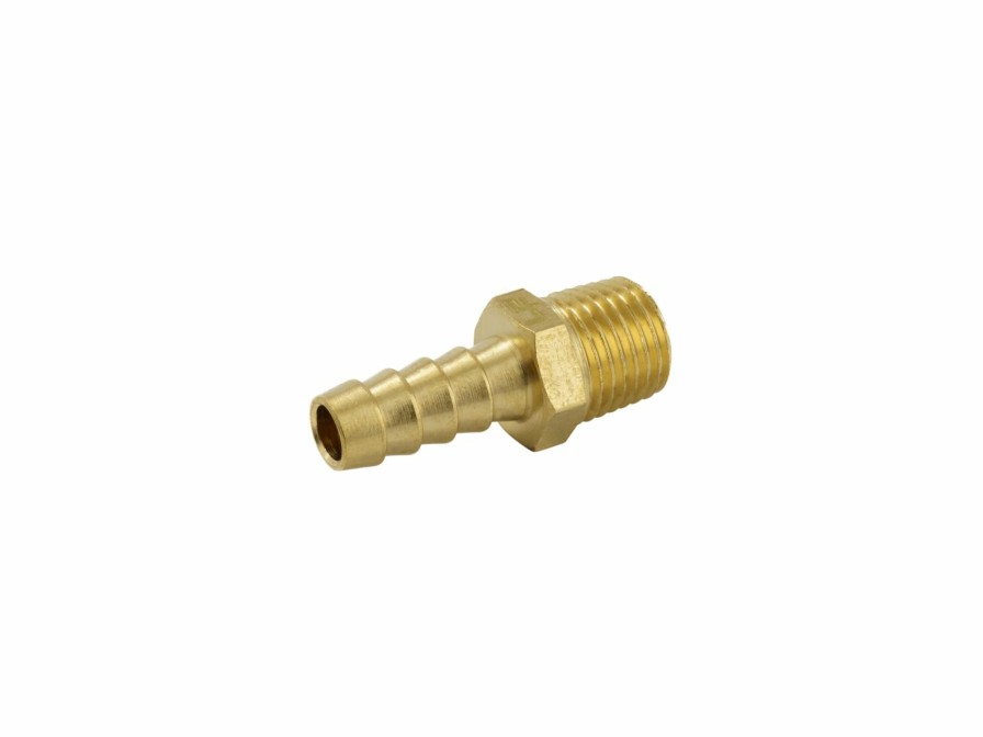 Valves, Fittings & Connectors ProLine Series Brass Barbed Fittings | Brass 5/16-In Barb X 1/4-In Mip Male Adapter