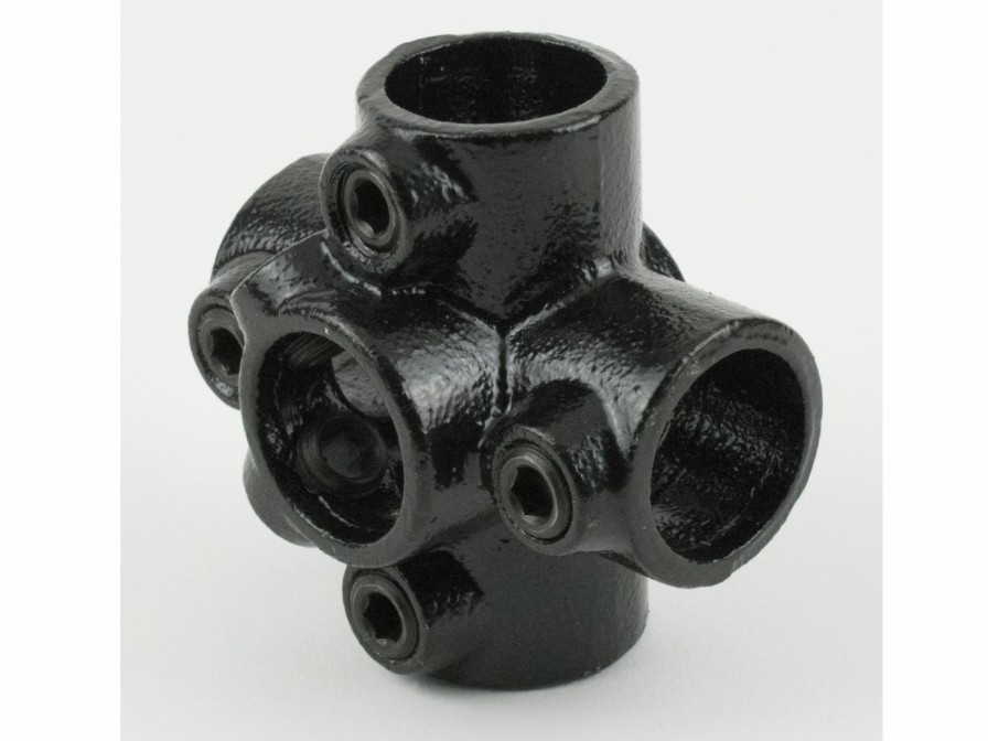 Structural Fittings & Pipe SteelTek Crosses | Black 3/4-In Cross