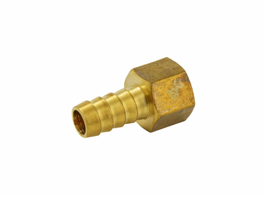 Valves, Fittings & Connectors ProLine Series Brass Barbed Fittings | Brass 1/2-In Barb X 3/8-In Fip Female Adapter