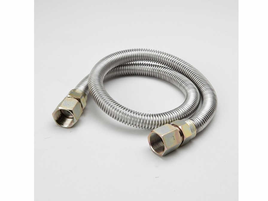 Valves, Fittings & Connectors ProLine Series Uncoated Flexible Gas Connectors | 36-In 1/2-In Id Csst Gas Connector - 3/4-In Fip X 3/4-In Fip