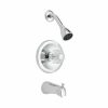 Bath & Kitchen Products B&K Tub & Shower | Single Acrylic Handle W/ Showerhead & Spout - Chrome