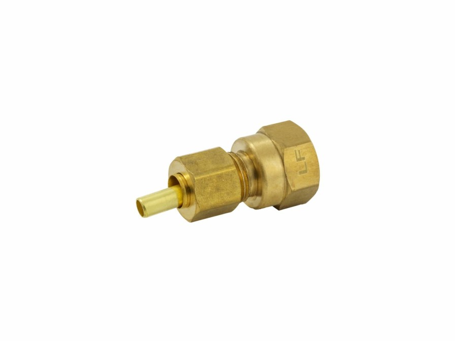 Valves, Fittings & Connectors ProLine Series Compression Fittings | Brass 1/4-In Comp X 1/4-In Fip Coupling