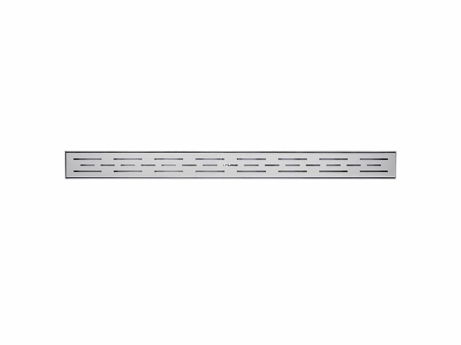 Bath & Kitchen Products B&K Linear Models | 36-In Polished Chrome Off-Set Pattern Linear 2-In Shower Drain