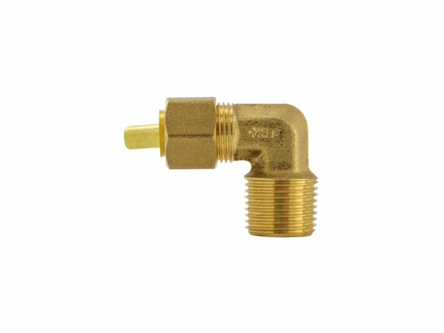 Valves, Fittings & Connectors ProLine Series Compression Fittings | Brass 3/8-In Comp X 3/8-In Mip Male Elbow