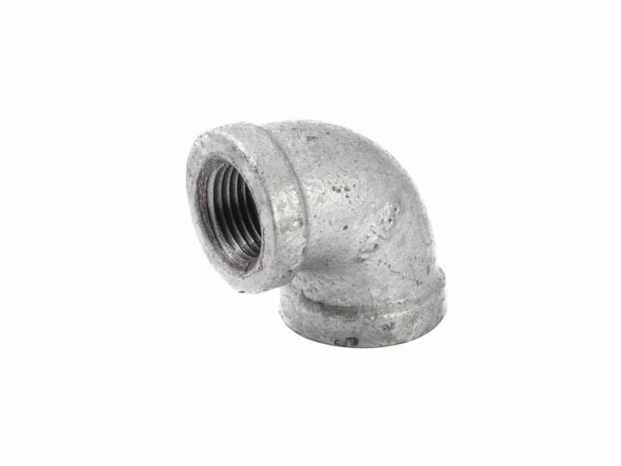 Piping Systems Southland Galvanized Iron | 3/8-In Fip Galvanized 90-Degree Elbow - Barcoded