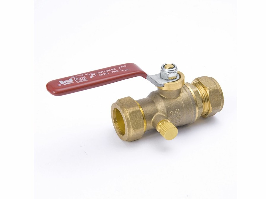 Valves, Fittings & Connectors ProLine Series Ball Valves | Brass 1/2-In Comp X 1/2-In Comp Ball Valve - Lead-Free