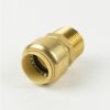 Valves, Fittings & Connectors ProLine Series Brass Push Fit | 3/4-In Pf X Mip Brass Push Fit Male Adapter