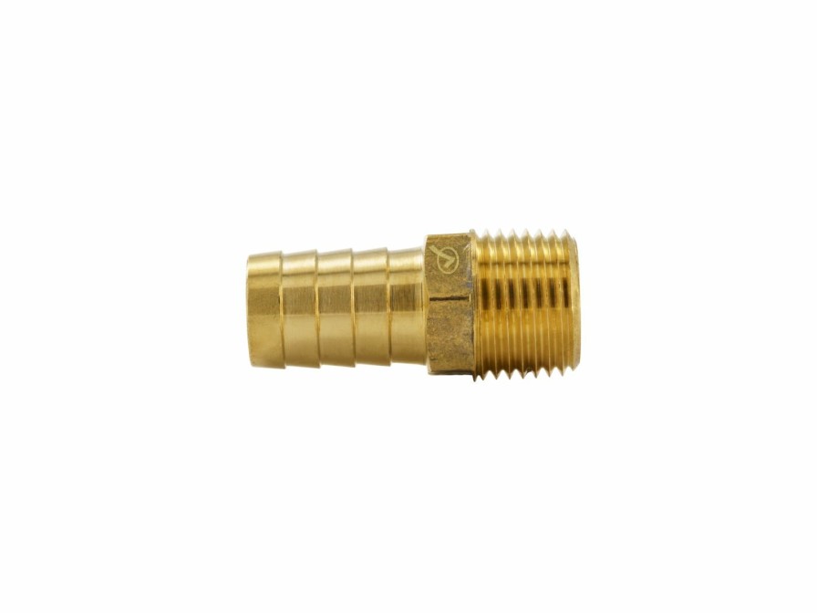 Valves, Fittings & Connectors ProLine Series Brass Barbed Fittings | Brass 5/8-In Barb X 1/2-In Mip Male Adapter