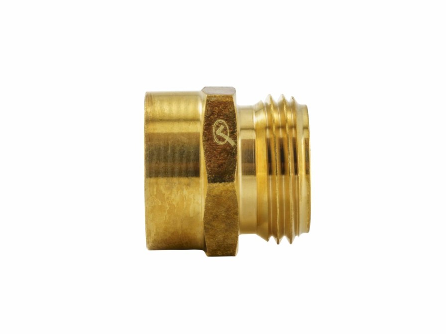 Valves, Fittings & Connectors ProLine Series Garden Hose Fittings | Brass 3/4-In Mht X 3/4-In Fip Adapter