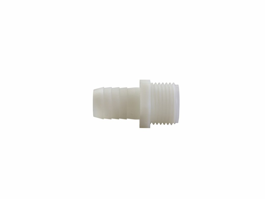 Valves, Fittings & Connectors ProLine Series Nylon Barbed Fittings | 3/4-In Barb X 3/4-In Mht Nylon Male Hose Adapter