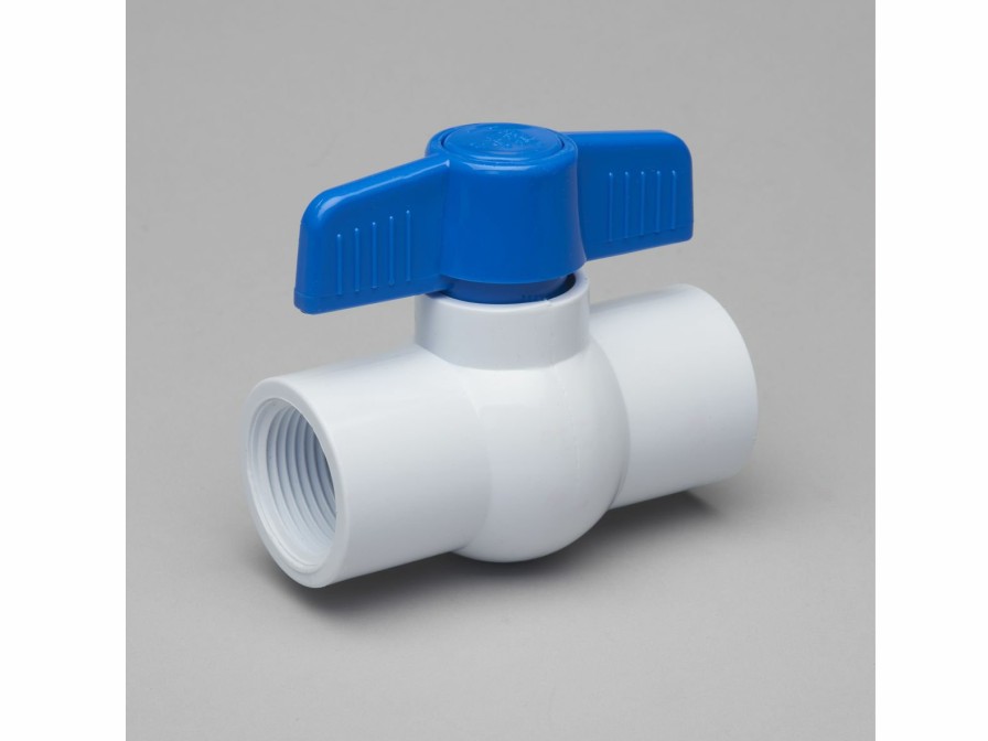 Valves, Fittings & Connectors ProLine Series Ball Valves | Pvc 1-1/4-In Fip X 1-1/4-In Fip Ball Valve Non-Potable