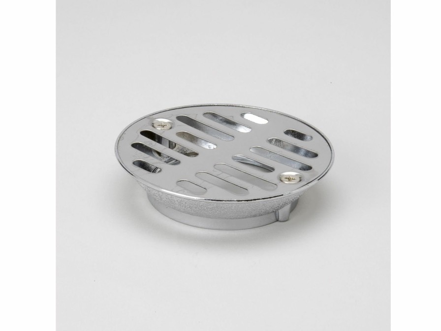 Bath & Kitchen Products B&K Drains & Strainers | Chrome Plated 1-1/2-In Shower Stall Strainer 3-1/2-In Ss Grid