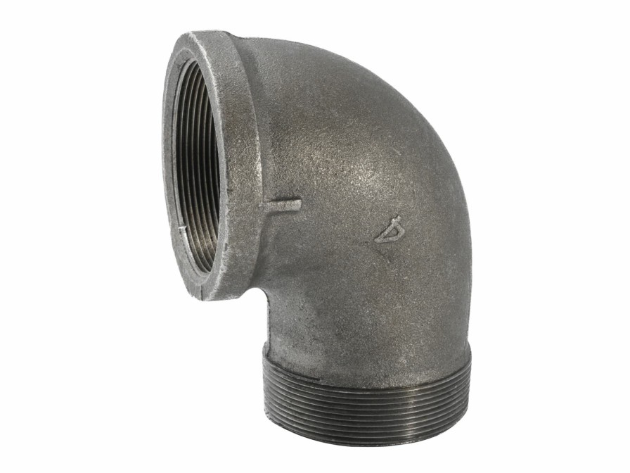 Piping Systems Southland Black Iron | 4-In Fip Black Iron 90-Degree Elbow - Bulk