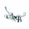 Bath & Kitchen Products B&K Lavatory | Two Metal Ada Lever Handle Less Pop-Up- Round Base - Chrome