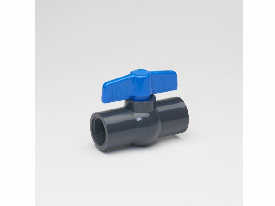 Valves, Fittings & Connectors ProLine Series Ball Valves | Pvc 3/4-In Fip X 3/4-In Fip Ball Valve Non-Potable Gray