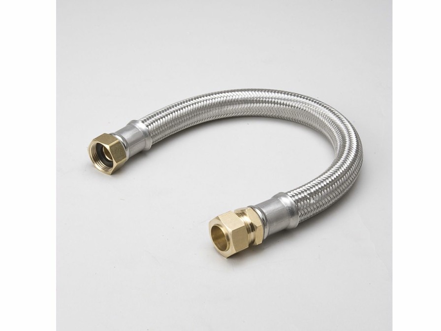 Valves, Fittings & Connectors ProLine Series Appliance Connectors | 3/4-In Fip X 5/8-In Comp X 18-In Braided Stainless Steel Water Heater Connector